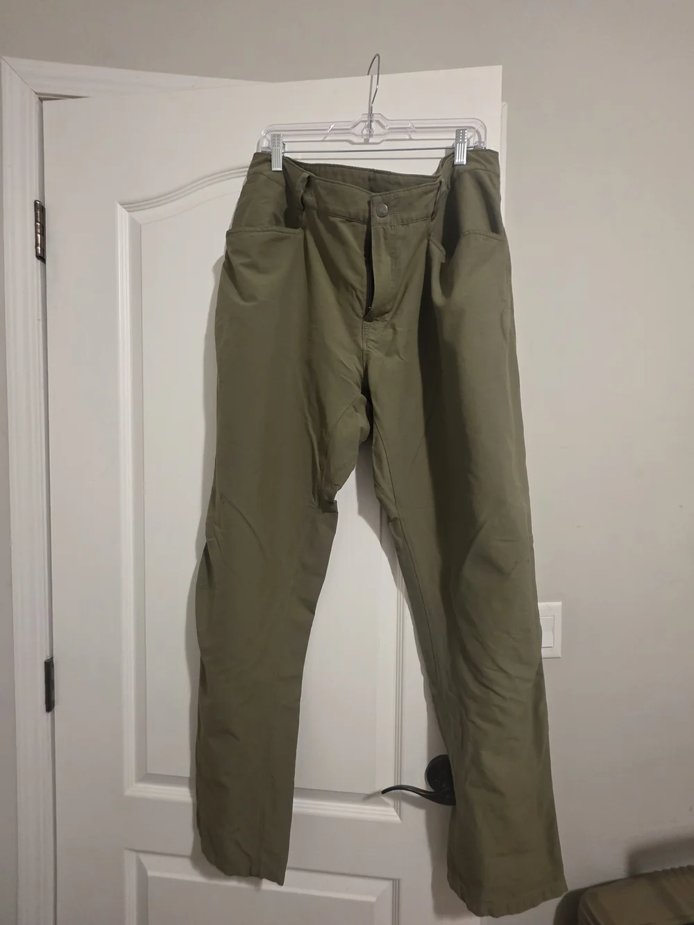 North Face Men's Olive Green Pants